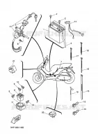 PARTIE ELECTRIQUE 2 pour Yamaha THUNDER 2002