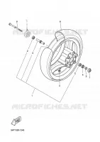 ROUE AVANT pour Yamaha THUNDER 2002