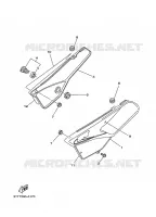 COUVERCLE LATERAL pour Yamaha DT 2002