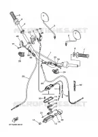 GUIDON ET CABLES 2 pour Yamaha DT 2002