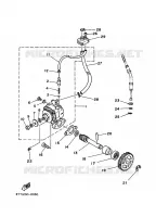 POMPE A HUILE pour Yamaha DT 2002