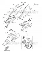 COUVERCLE LATERAL pour Yamaha NITRO 2001