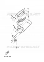 ECHAPPEMENT pour Yamaha NITRO 2001