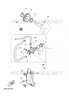 POMPE A HUILE pour Yamaha NITRO 2001