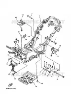 CADRE pour Yamaha MAJESTY ABS 2001