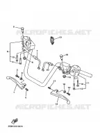 COMMODO / LEVIER pour Yamaha MAJESTY ABS 2001