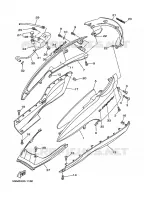 COUVERCLE LATERAL pour Yamaha MAJESTY ABS 2001