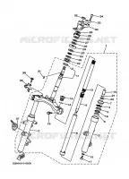 DIRECTION pour Yamaha MAJESTY ABS 2001