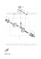 VILEBREQUIN / PISTON pour Yamaha NEXT GENERATION 2001