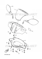 CARENAGES 1  pour Yamaha THUNDER 2001