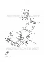 CADRE pour Yamaha NITRO F1 2001