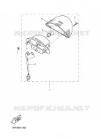 FEU ARRIERE pour Yamaha NITRO F1 2001