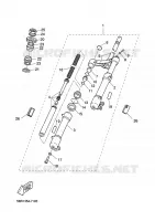 FOURCHE pour Yamaha NITRO F1 2001