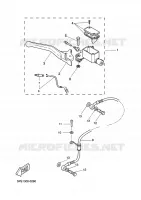 MAITRE CYLINDRE DE FREIN AVANT pour Yamaha NITRO F1 2001