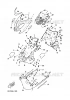 PROTEGE JAMBES pour Yamaha NITRO F1 2001