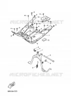 SUPPORT / REPOSE PIEDS pour Yamaha NITRO F1 2001