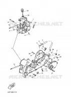 CARTER MOTEUR pour Yamaha MAXSTER 2001