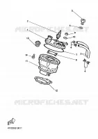 CYLINDRE pour Yamaha XPOWER 2001