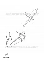 ECHAPPEMENT pour Yamaha XPOWER 2001