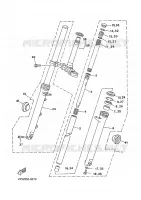FOURCHE pour Yamaha XPOWER 2001