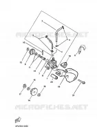 POMPE A HUILE pour Yamaha XPOWER 2001
