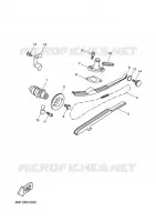 ARBRE A CAMES / CHAINE DE DISTRIBUTION pour Yamaha THUNDER 2001