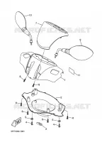 CARENAGES 1  pour Yamaha THUNDER 2001