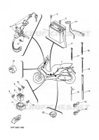PARTIE ELECTRIQUE 2 pour Yamaha THUNDER 2001