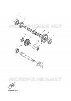 TRANSMISSION pour Yamaha THUNDER 2001