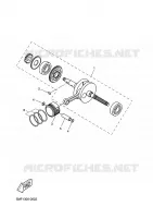VILEBREQUIN / PISTON pour Yamaha THUNDER 2001