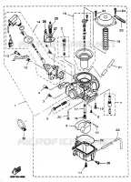 CARBURATEUR pour Yamaha SKYLINER 2000