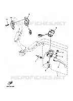 COMMODO / LEVIER pour Yamaha SKYLINER 2000