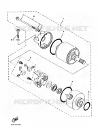 DEMARREUR pour Yamaha SKYLINER 2000