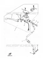 MAITRE CYLINDRE AVANT pour Yamaha SKYLINER 2000