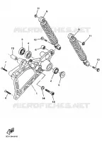 BRAS OSCILLANT / AMORTISSEUR pour Yamaha SKYLINER 2000