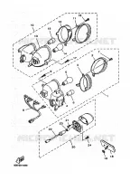 FEU ARRIERE pour Yamaha SKYLINER 2000