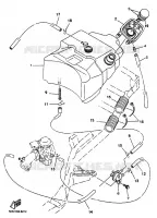 RESERVOIR A ESSENCE pour Yamaha SKYLINER 2000