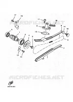 ARBRE A CAMES / CHAINE DE DISTRIBUTION pour Yamaha SKYLINER 2000