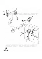 COMMODO / LEVIER pour Yamaha SKYLINER 2000