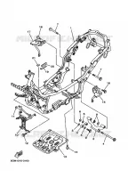 CADRE pour Yamaha SKYLINER 2000