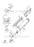 ECHAPPEMENT pour Yamaha SKYLINER 2000