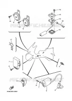 PARTIE ELECTRIQUE 2 pour Yamaha SKYLINER 2000