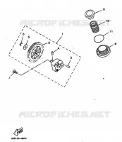 POMPE A HUILE pour Yamaha MAJESTY 1999