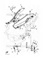 SUPPORT / REPOSE PIEDS pour Yamaha MAJESTY 1999