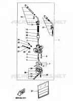 CARBURATEUR pour Yamaha NITRO 1999