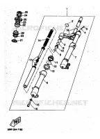 FOURCHE pour Yamaha NITRO 1999