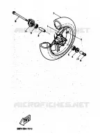 ROUE AVANT pour Yamaha NITRO 1999
