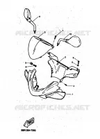 CARENAGE 1 pour Yamaha NITRO 1999