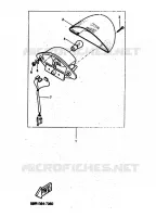 FEU ARRIERE pour Yamaha NITRO 1999