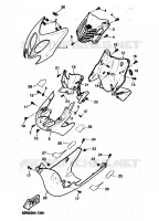 PROTEGE JAMBES pour Yamaha NITRO 1999